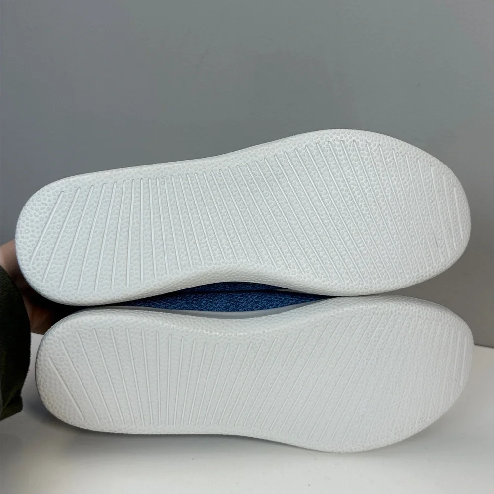 Allbirds Men’s Tree Toppers Nikau Saphire (White‎ Sole) Size 10